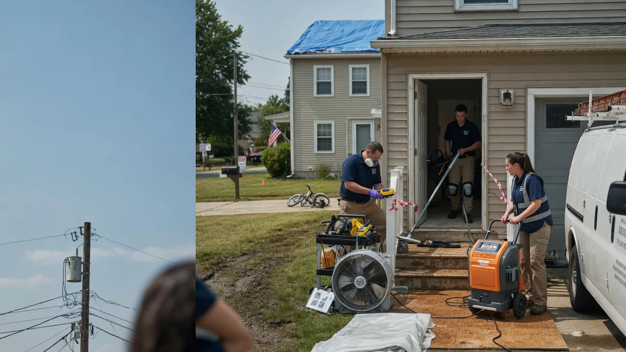 Water Damage Repair in Rossburg, OH near me